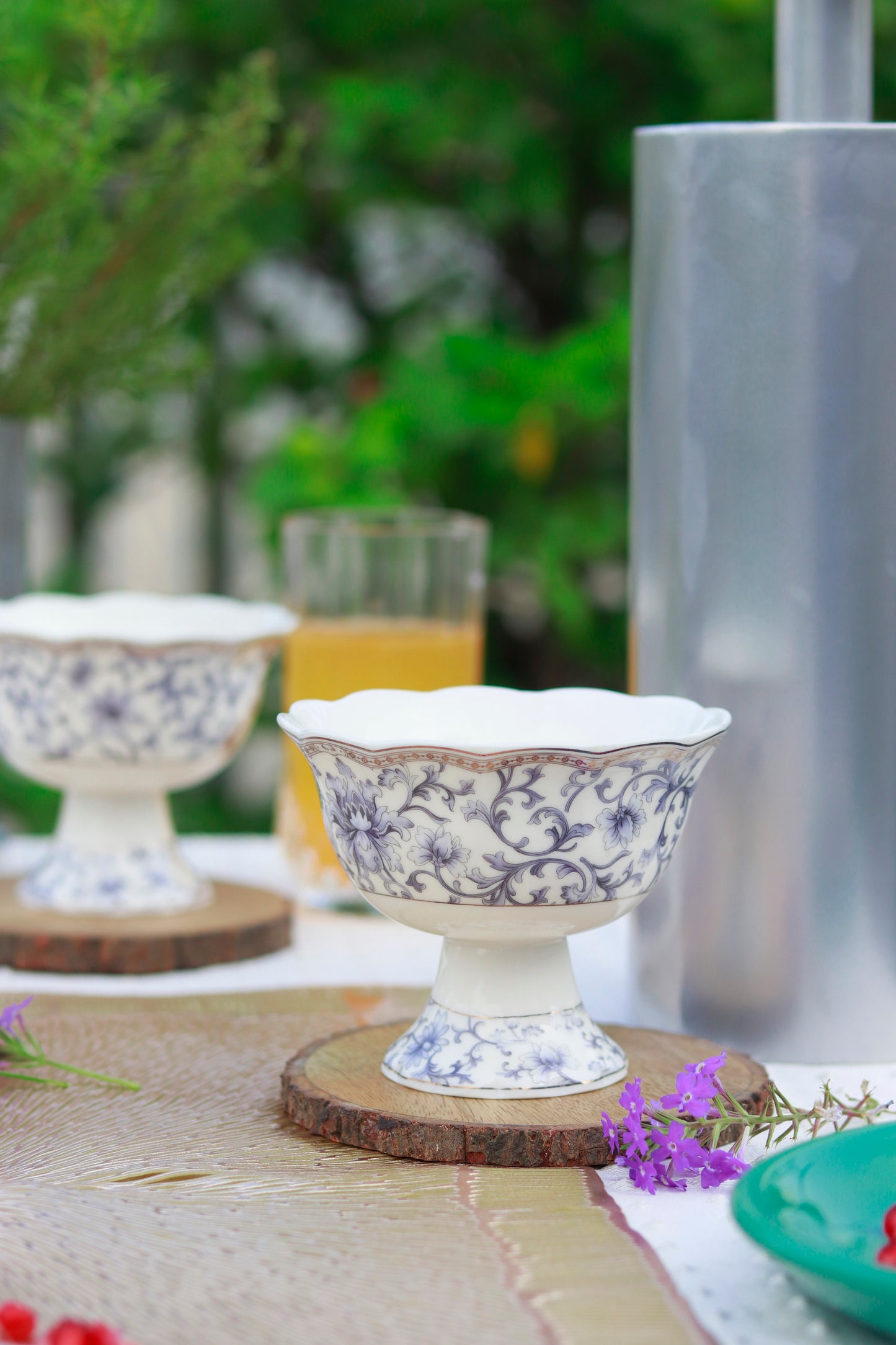 Royal Blue Dessert Cups (Set of 6) - Vigneto