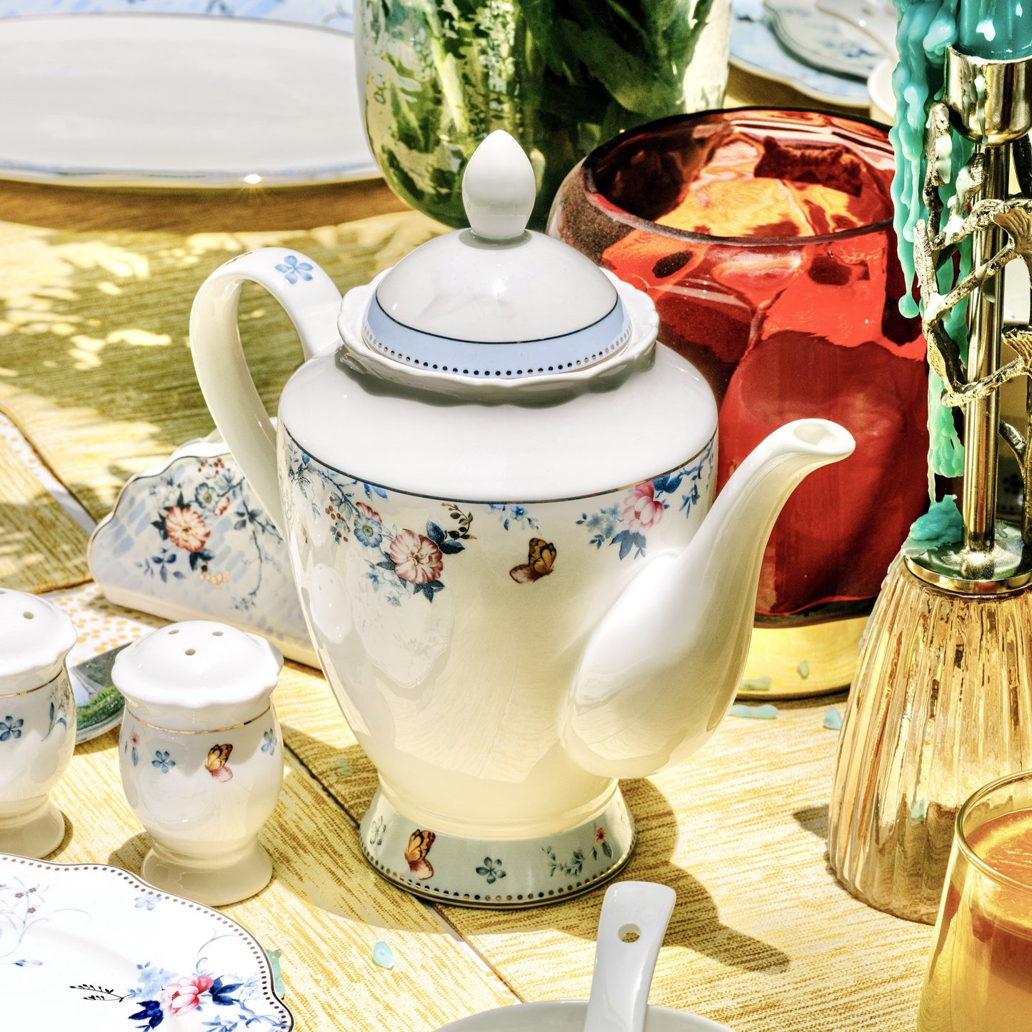 Spring Meadows 15 Pcs Tea Set - Vigneto