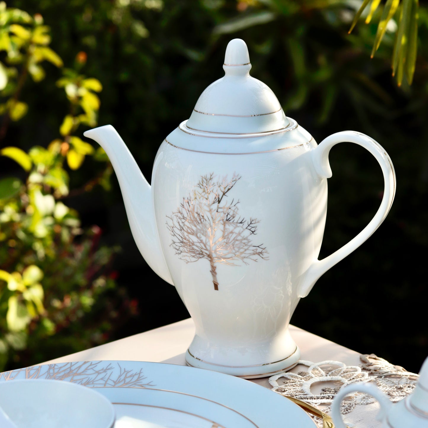 Celestial Blue 15 Pcs Tea Set - Vigneto