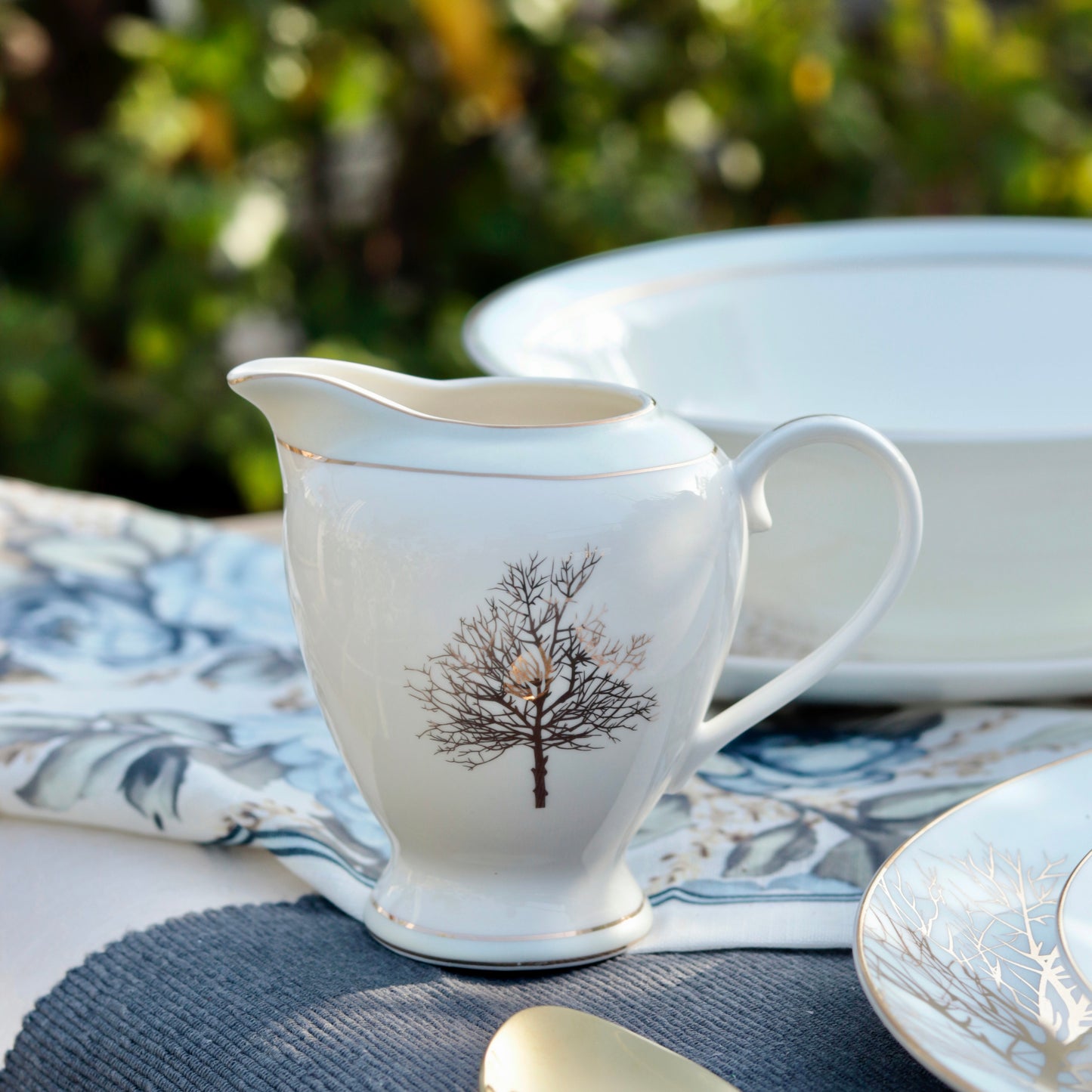 Celestial Blue 15 Pcs Tea Set - Vigneto