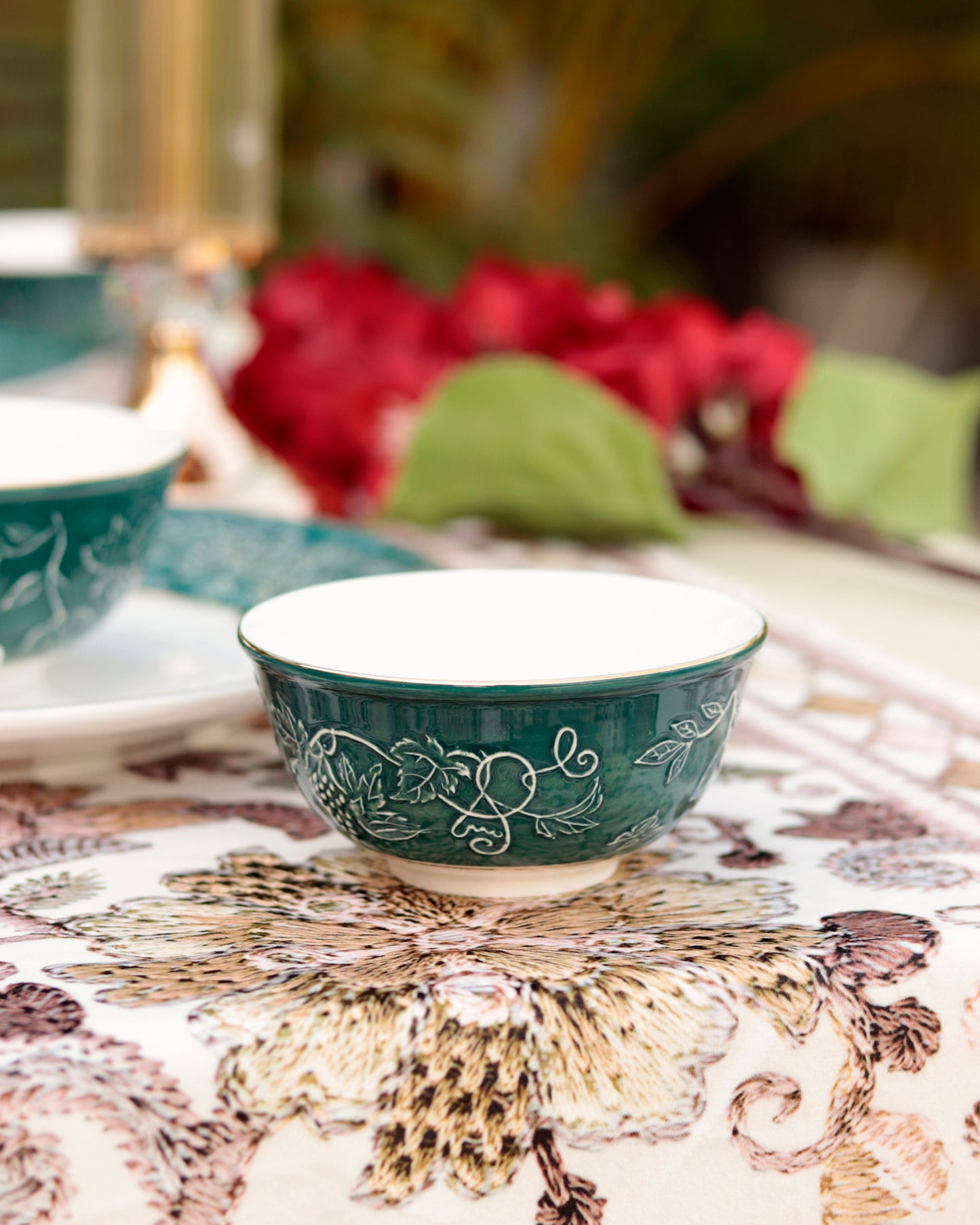 Emerald Green 33 Pcs Dinner Set - Vigneto