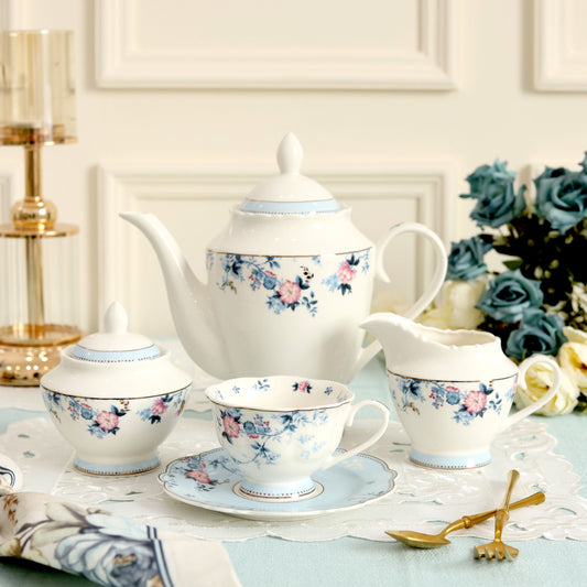 Spring Meadows 15 Pcs Tea Set (Vintage Collection)