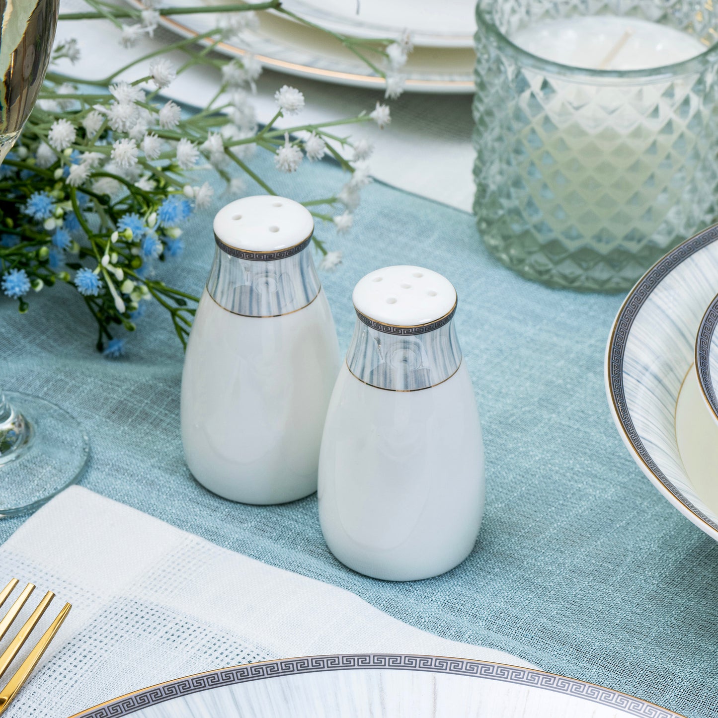 Royal Cascade 38 Pcs Dinner Set - Vigneto