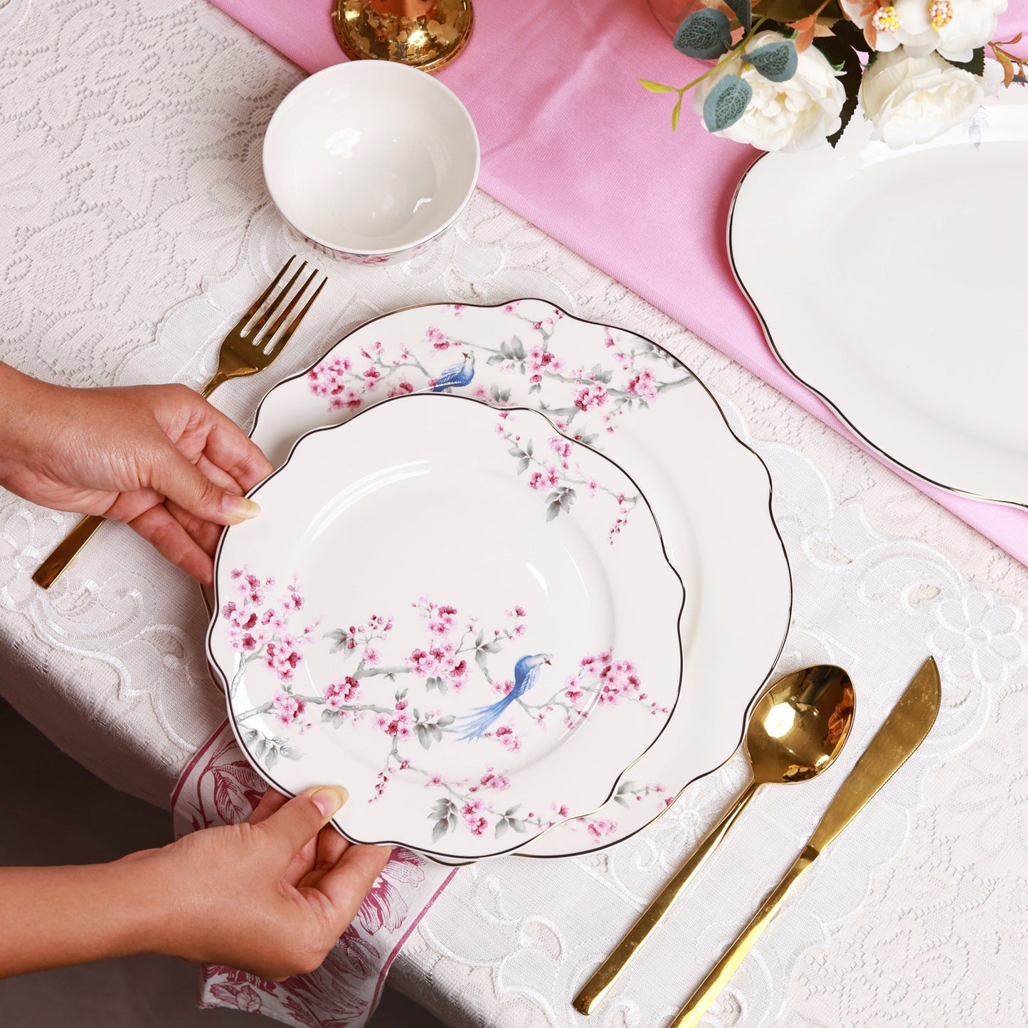 Orchid Bliss 36 Pcs Dinner Set