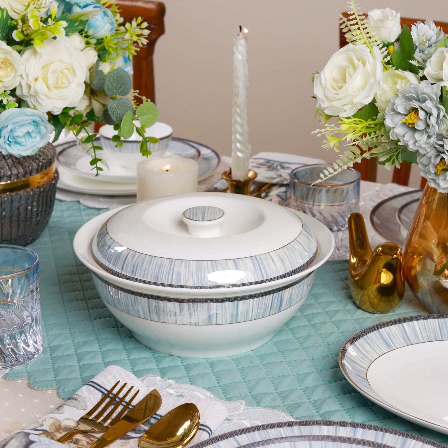 Royal Cascade 51 Pcs Dinner Set