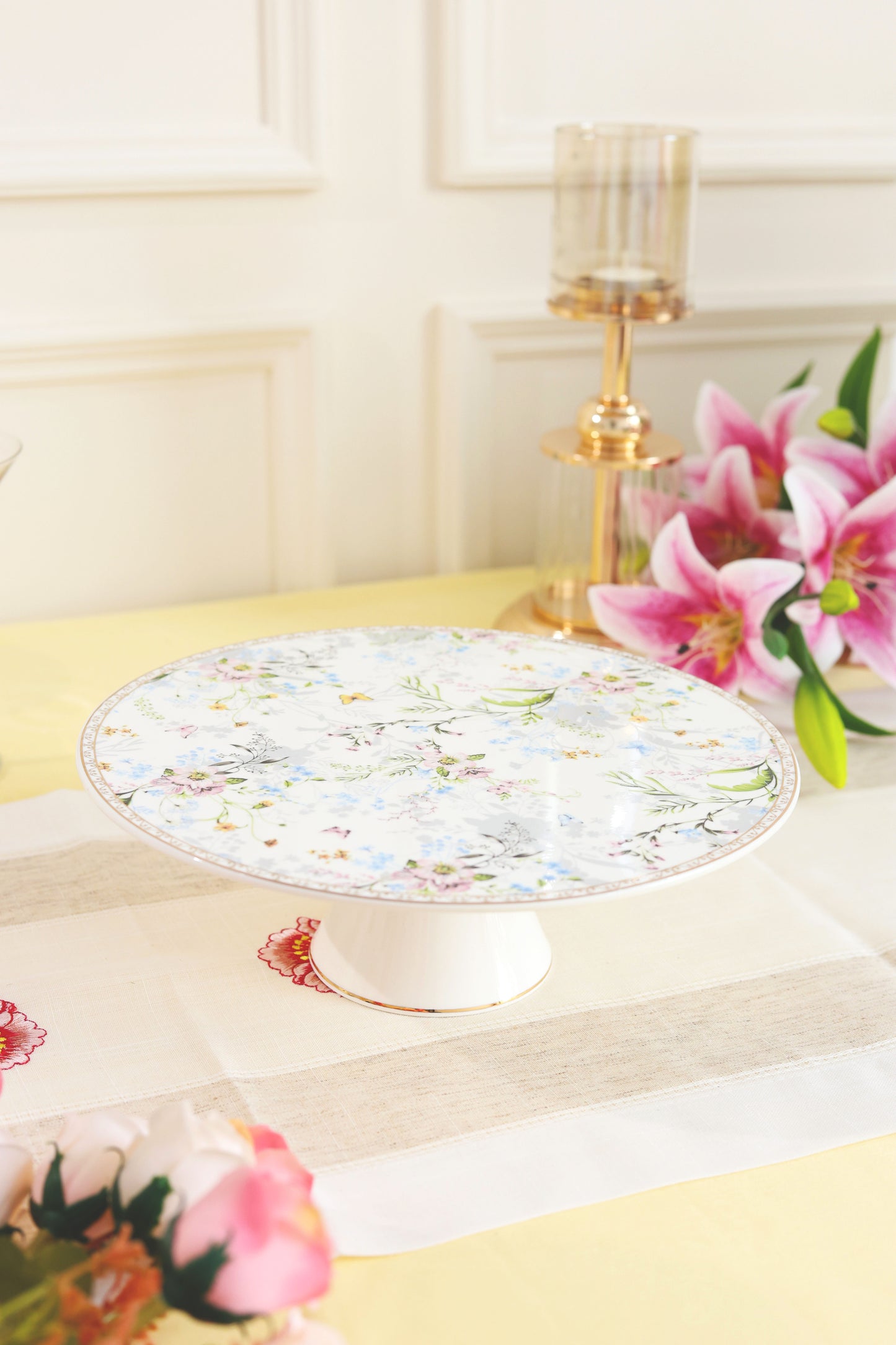Flower Bed Cake Stand