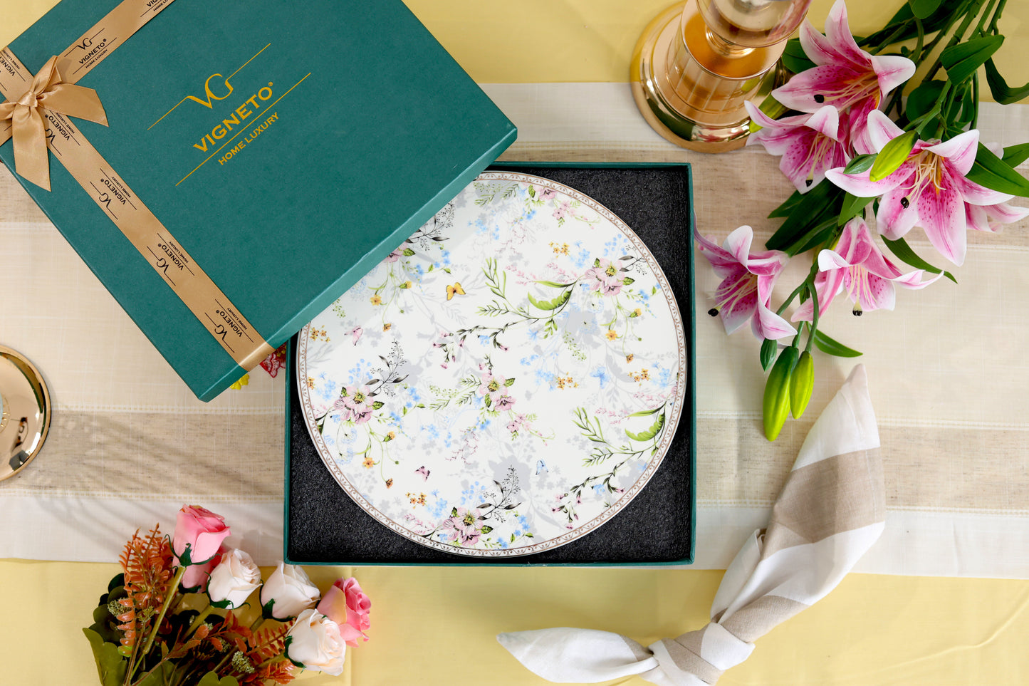 Flower Bed Cake Stand