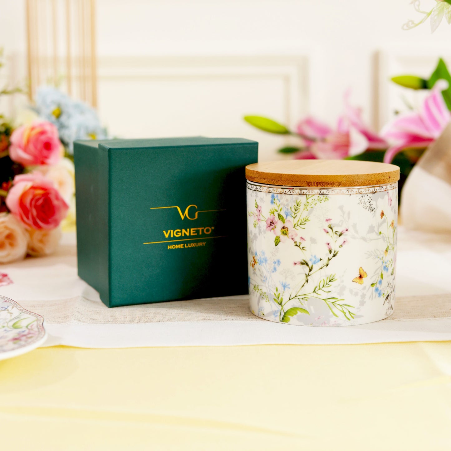 Flower Bed Canister (1 Pc)