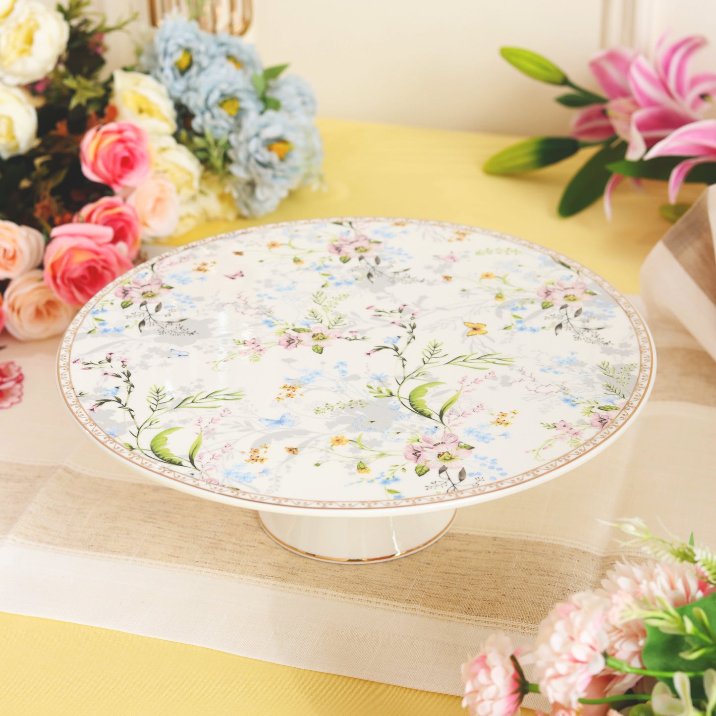 Flower Bed Cake Stand