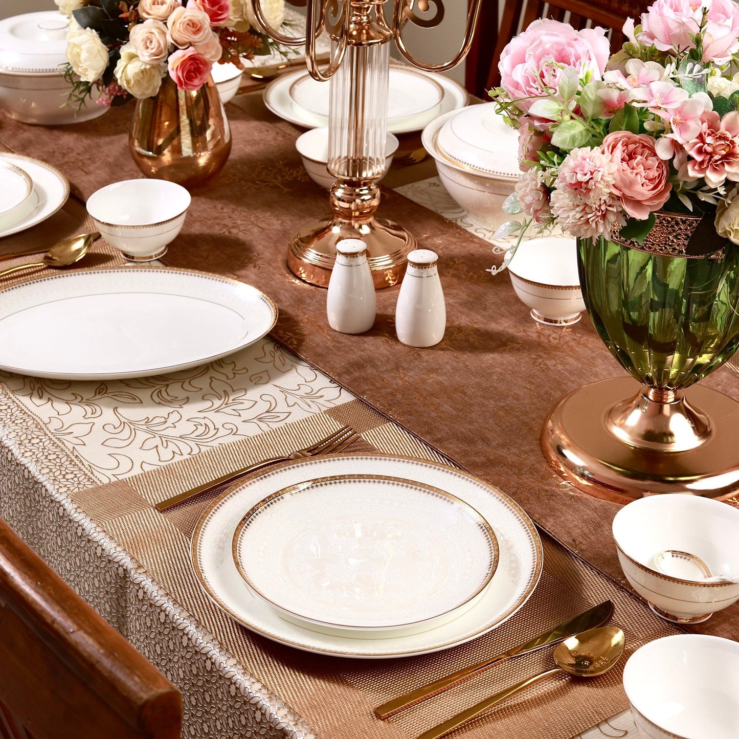 Persian Ivory 52 Pcs Dinner Set