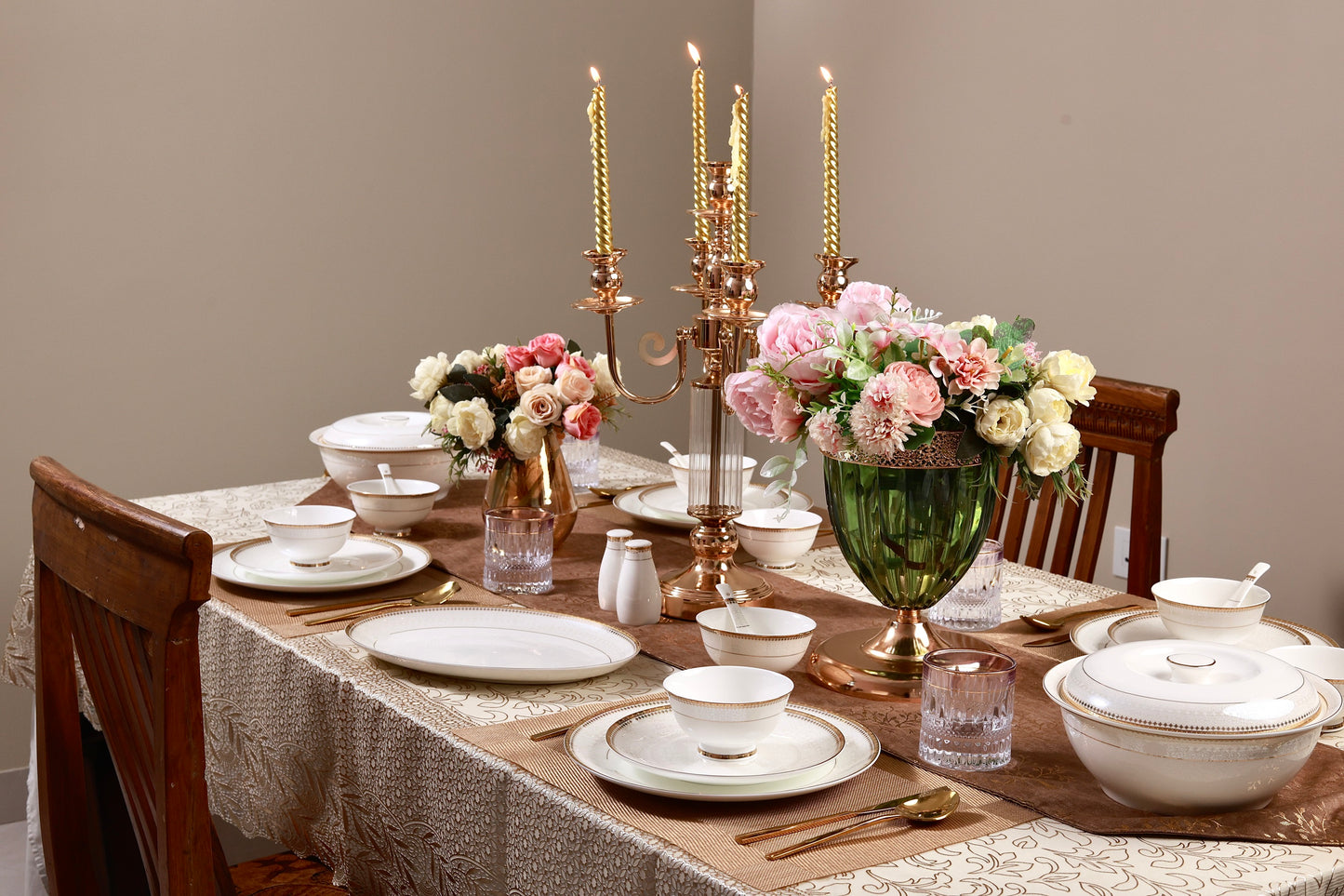 Persian Ivory 52 Pcs Dinner Set