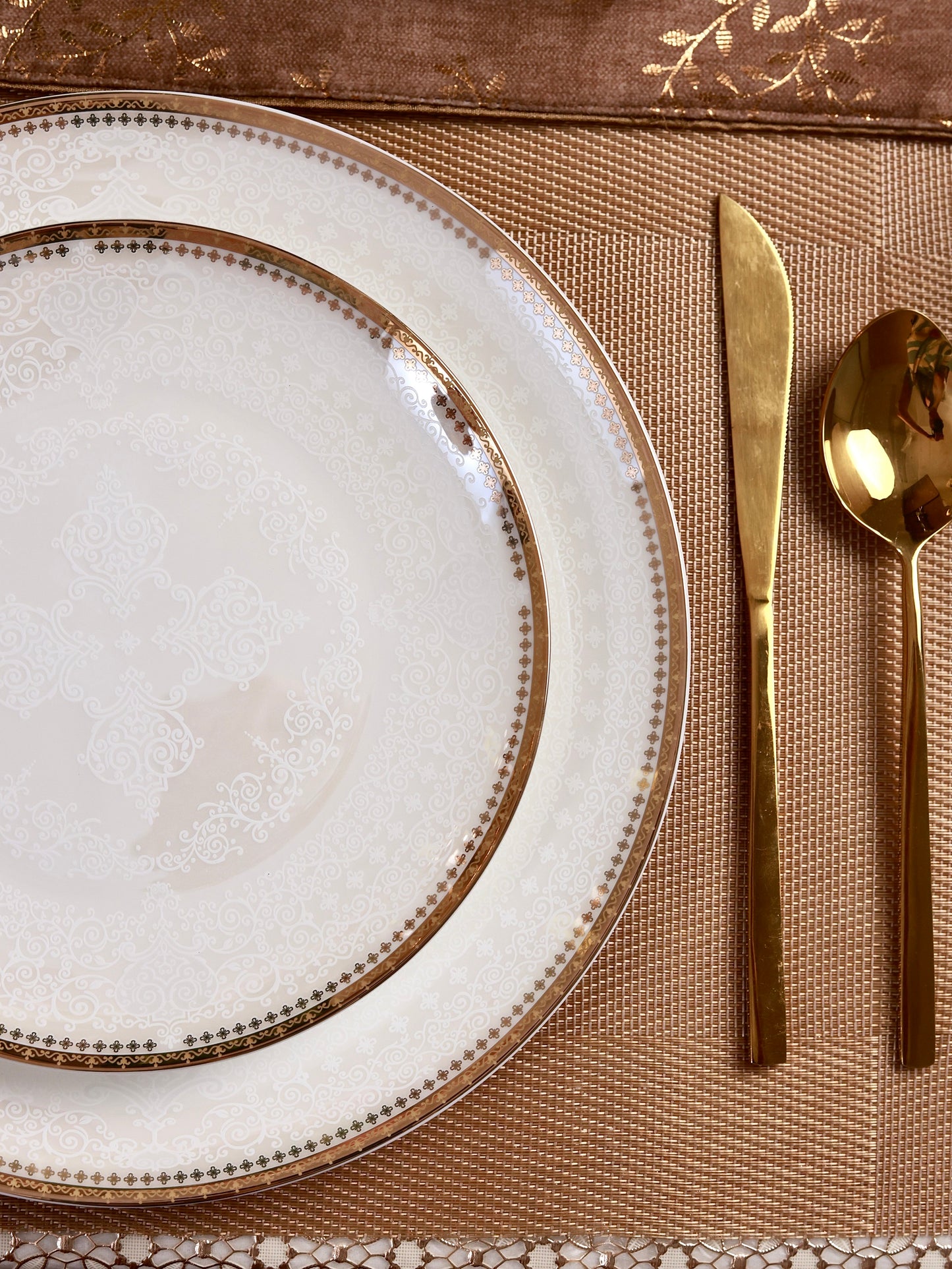 Persian Ivory 52 Pcs Dinner Set