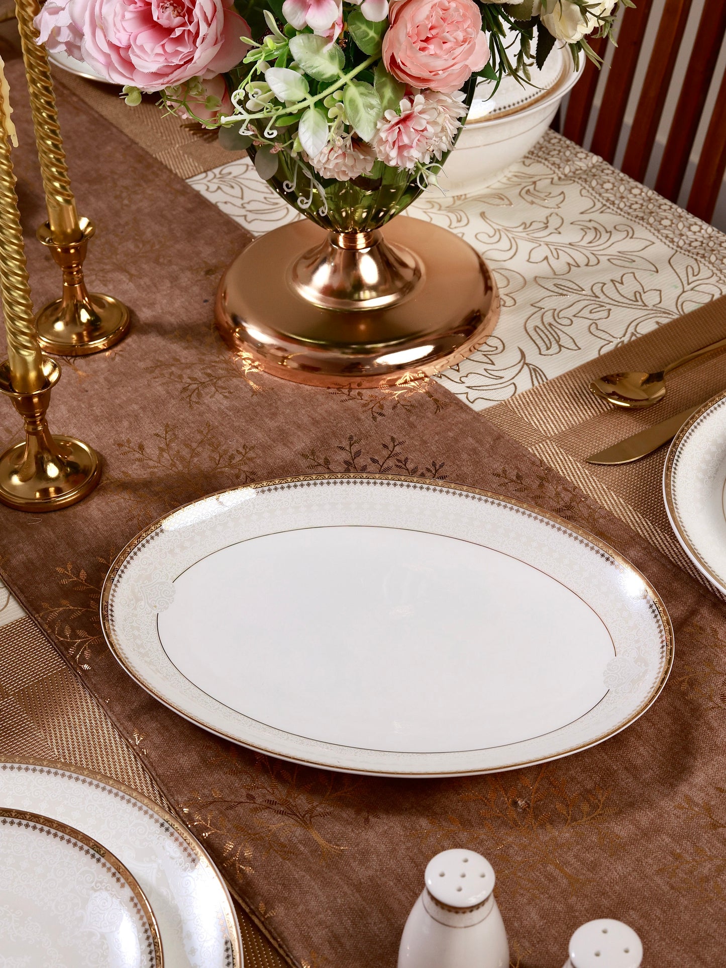 Persian Ivory 52 Pcs Dinner Set
