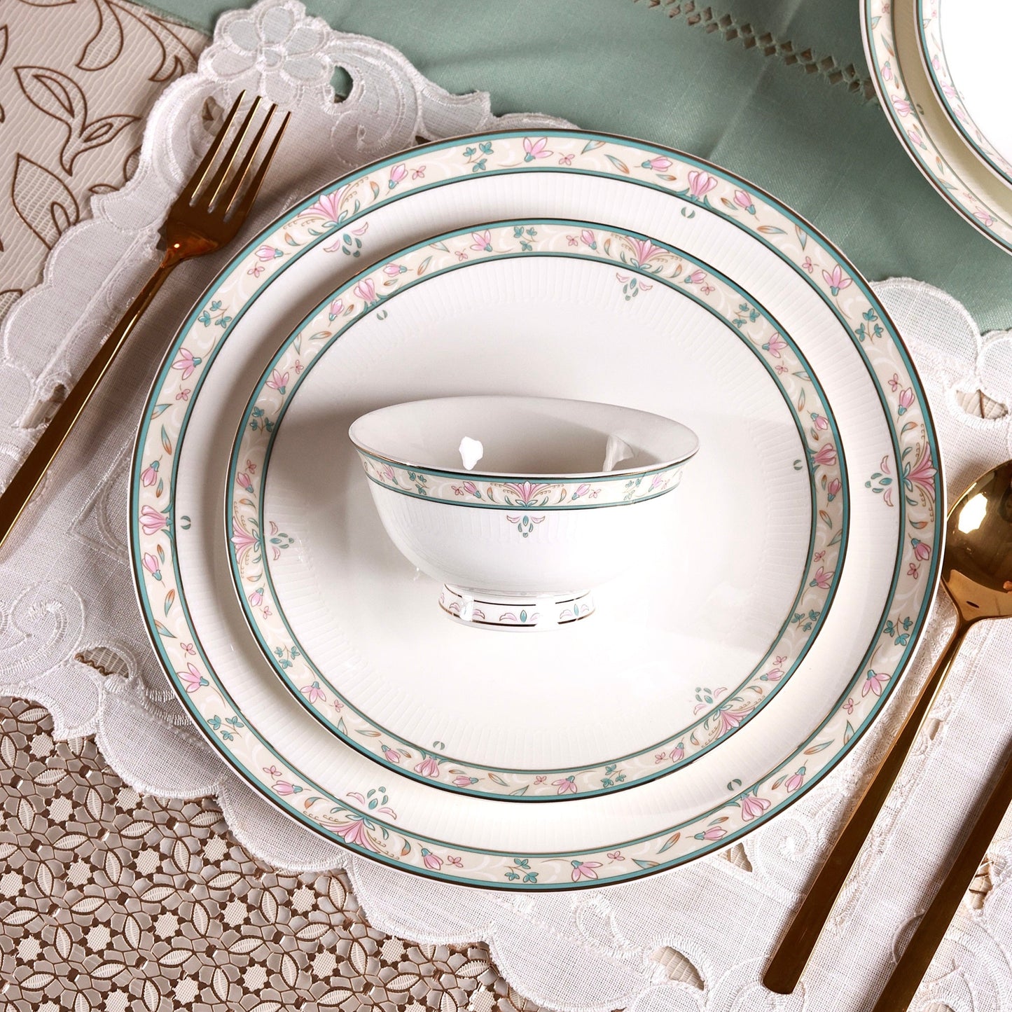 Tulip 38 Pcs Dinner Set