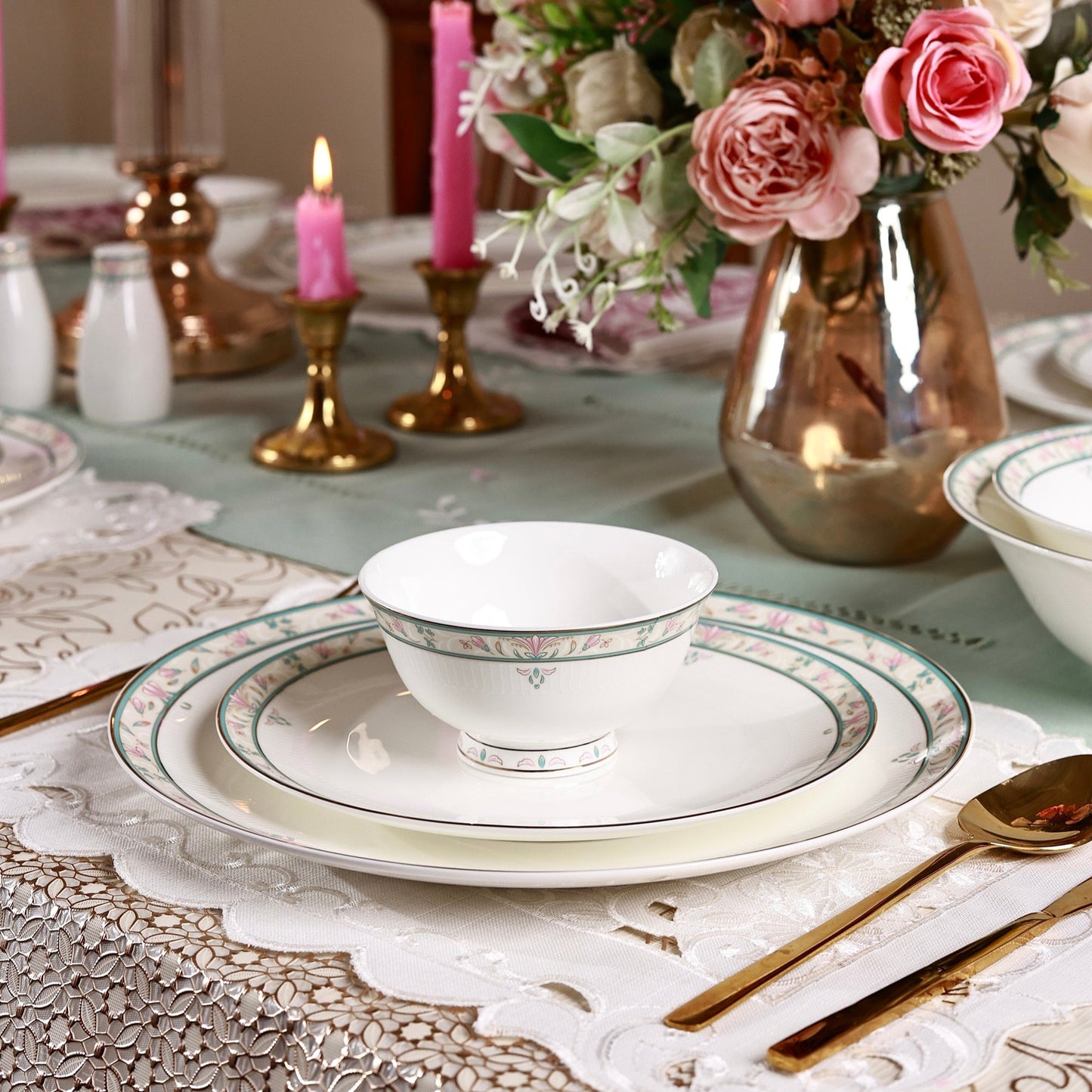 Tulip 38 Pcs Dinner Set