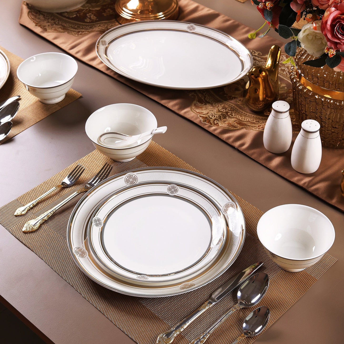 Royal Emblem 44 Pcs Dinner Set