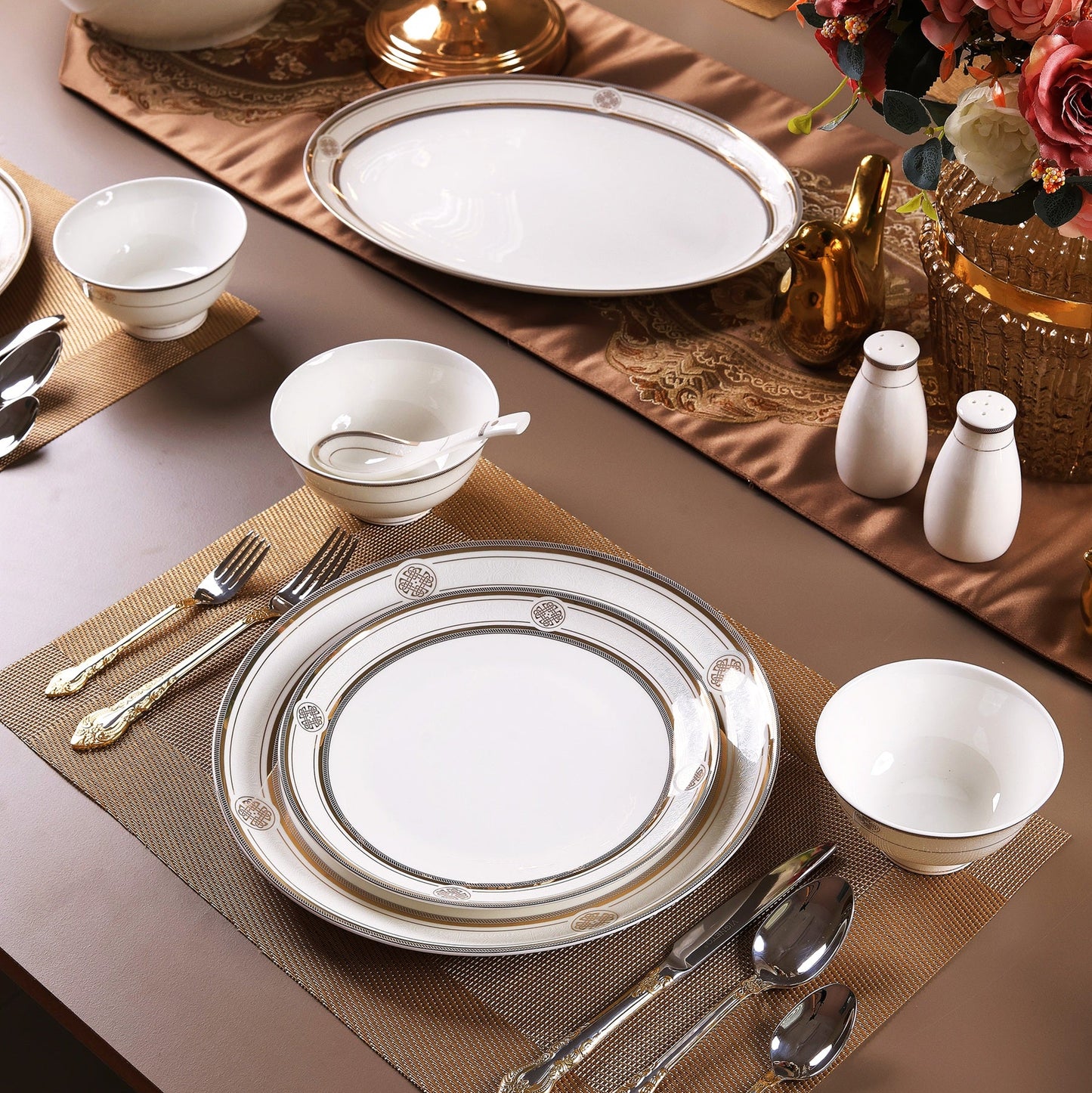 Royal Emblem 60 Pcs Dinner Set