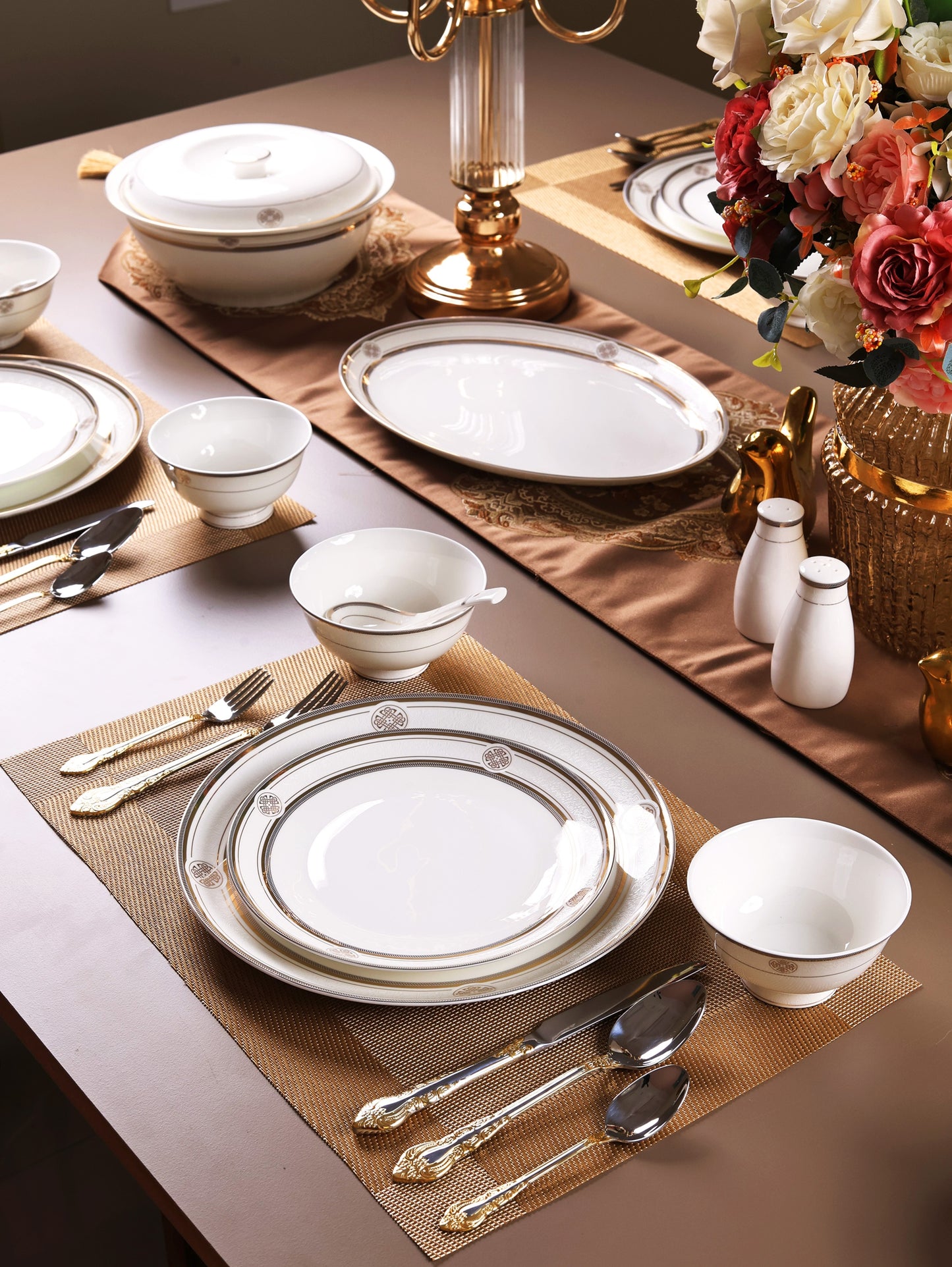 Royal Emblem 60 Pcs Dinner Set