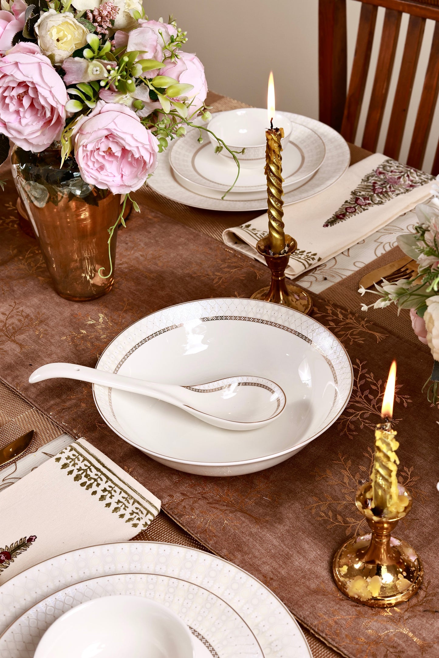 Windsor Gold 52 Pcs Dinner Set