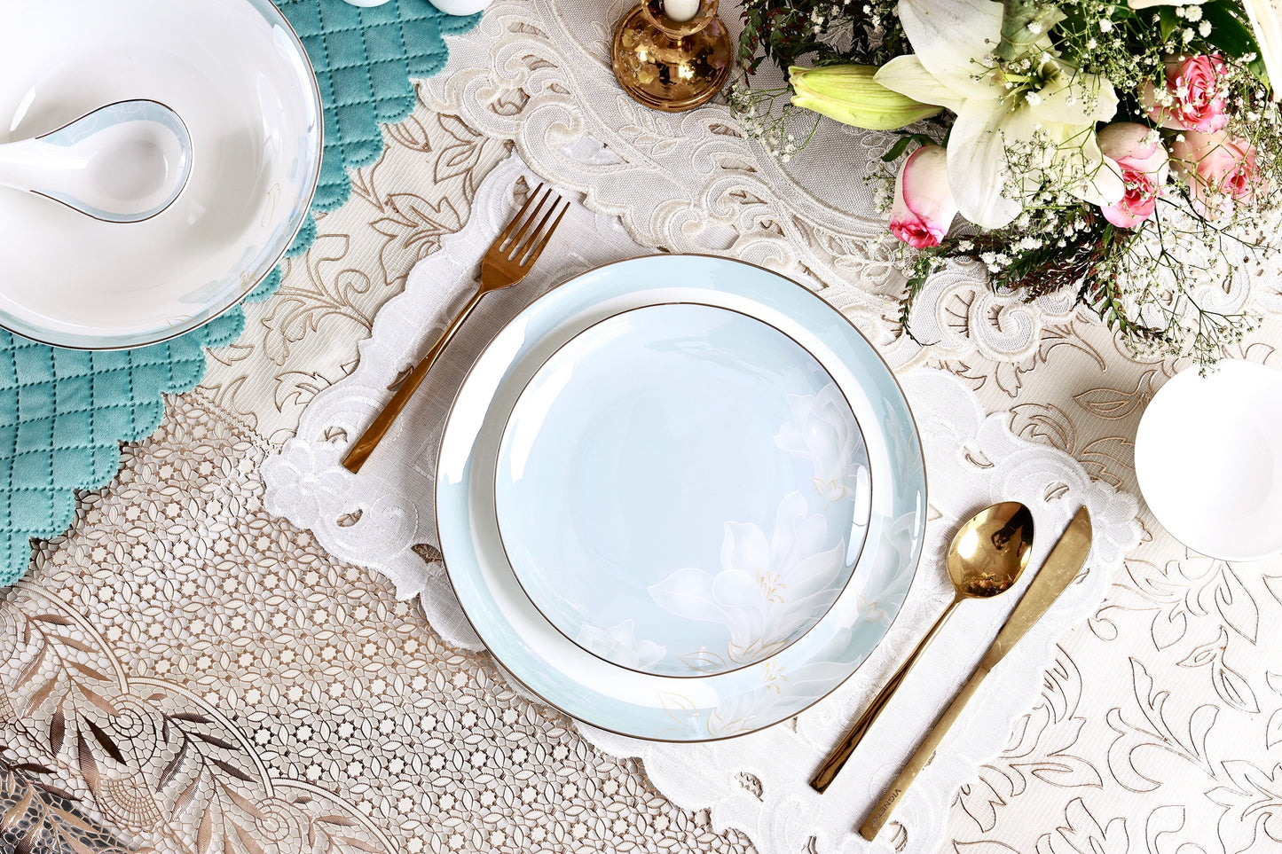 La Pacifique 52 Pcs Dinner Set