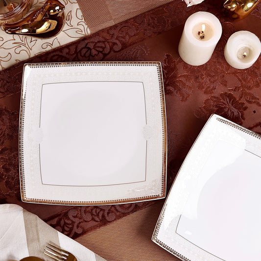 Persian Ivory Serving Platter (Set of 2)