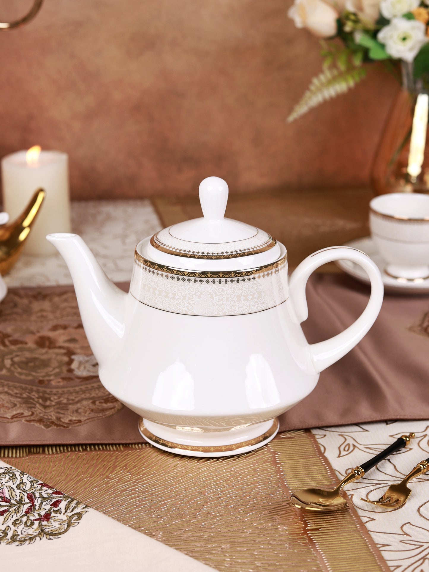 Persian Ivory 15 Pcs Tea Set