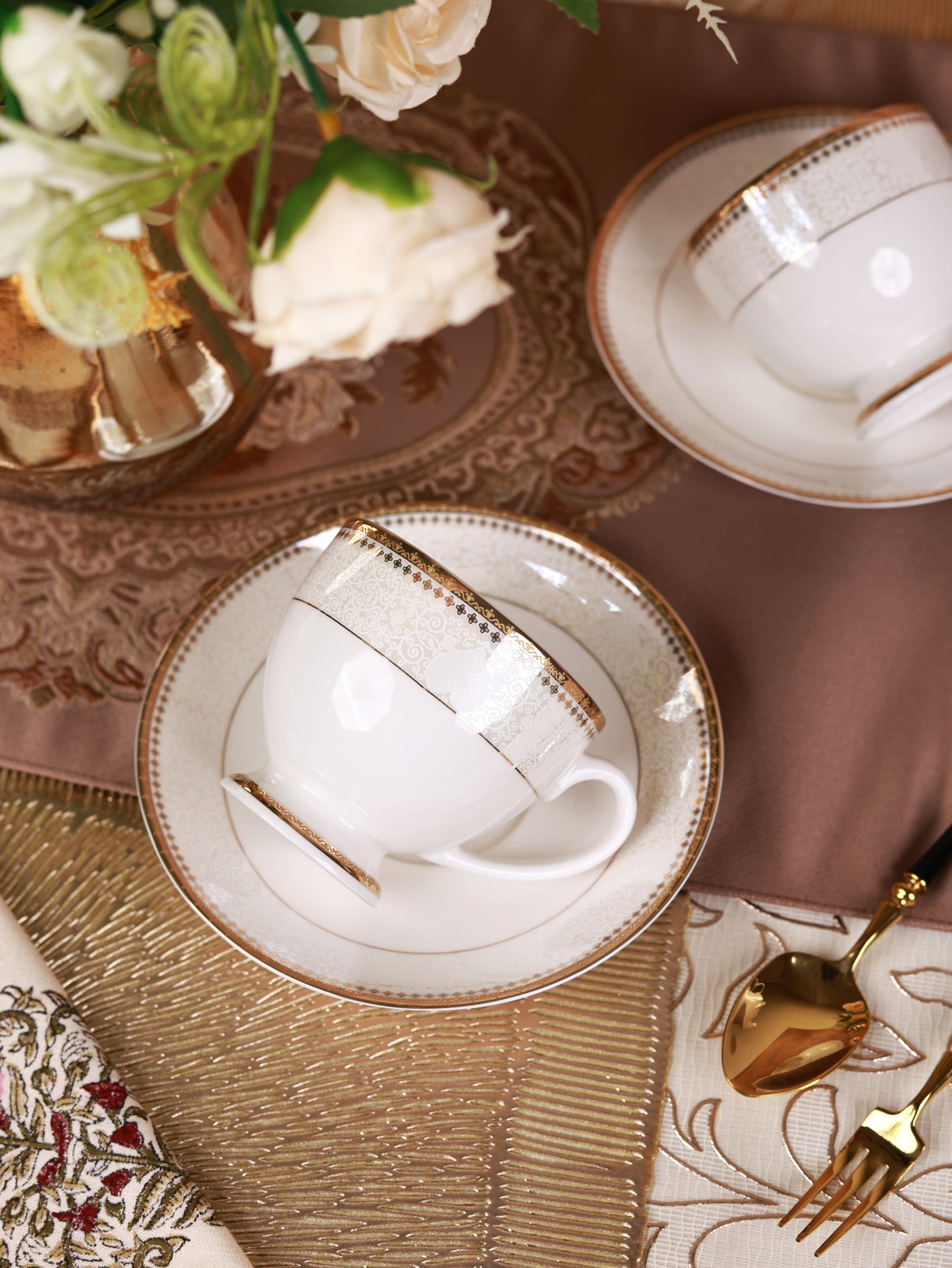 Persian Ivory 15 Pcs Tea Set