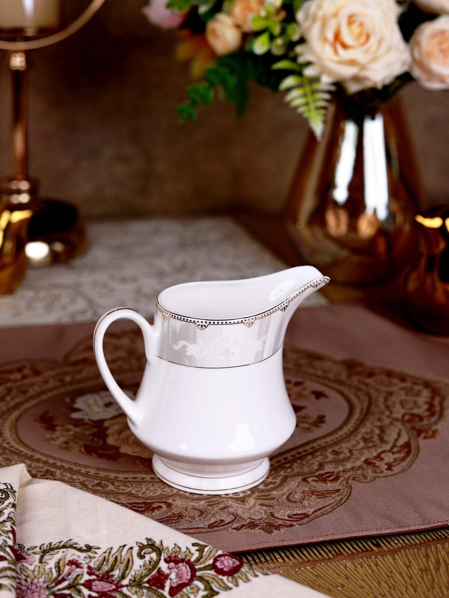 Parisian Gold 15 Pcs Tea Set