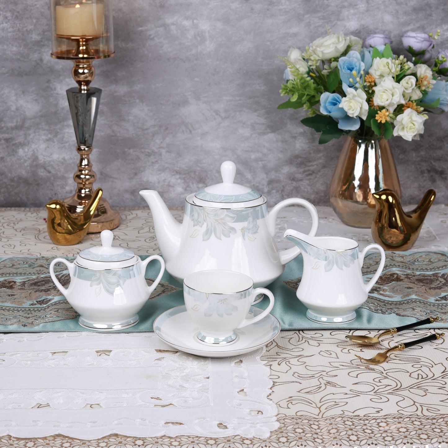La Pacifique 15 Pcs Tea Set