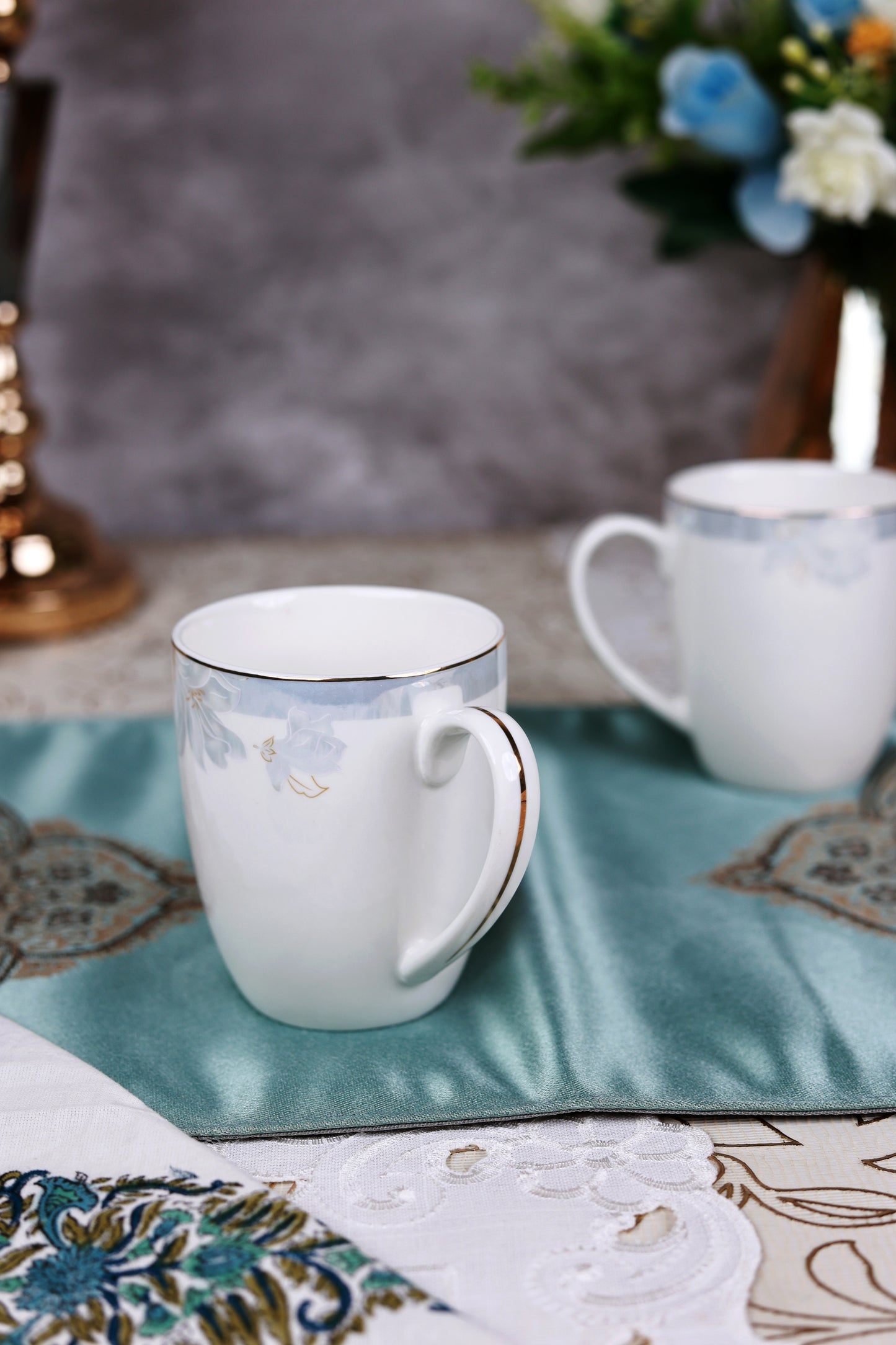 La Pacifique Coffee Mugs (Set of 2, 300 ML)
