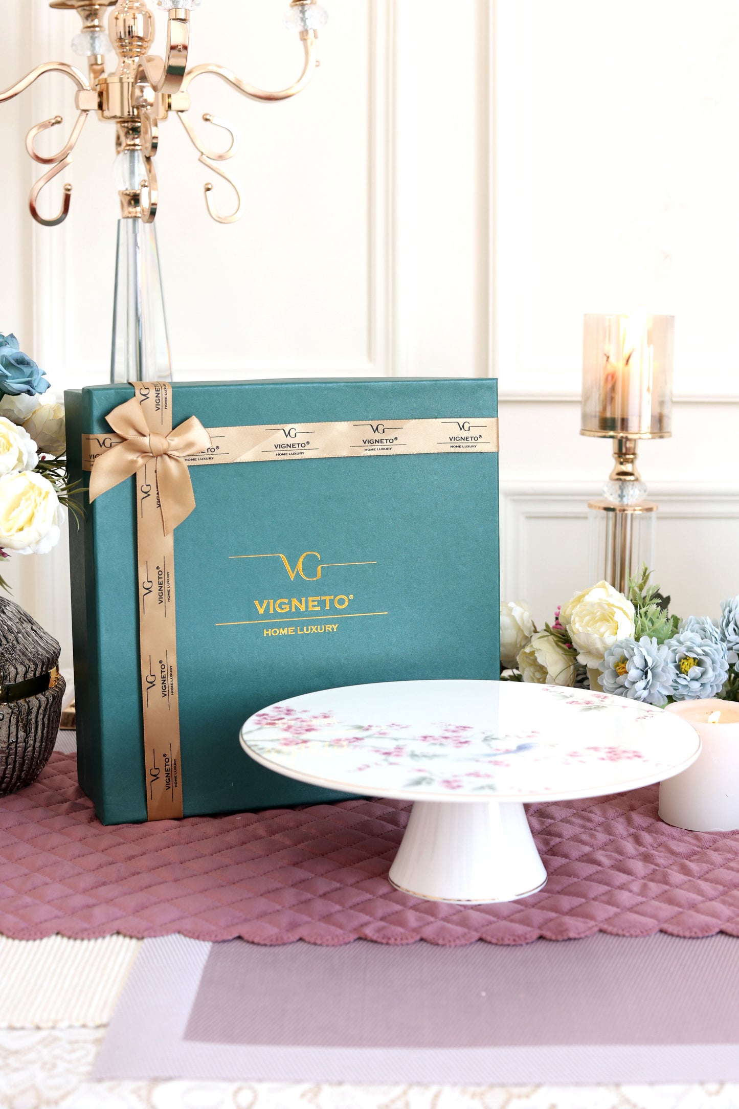 Orchid Bliss Cake Stand