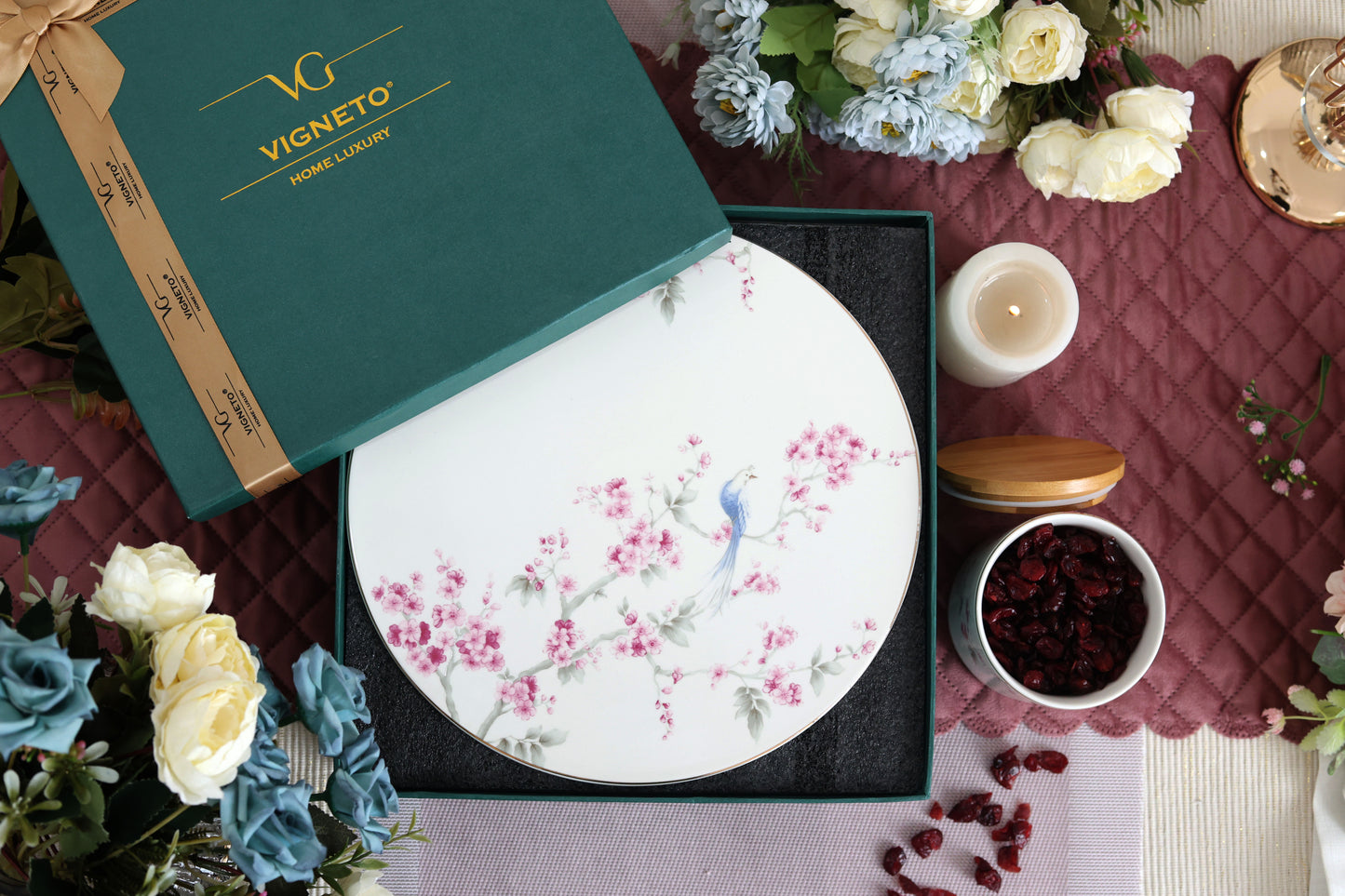 Orchid Bliss Cake Stand
