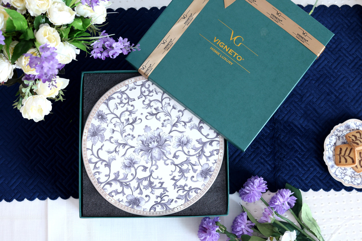 Royal Blue Cake Stand