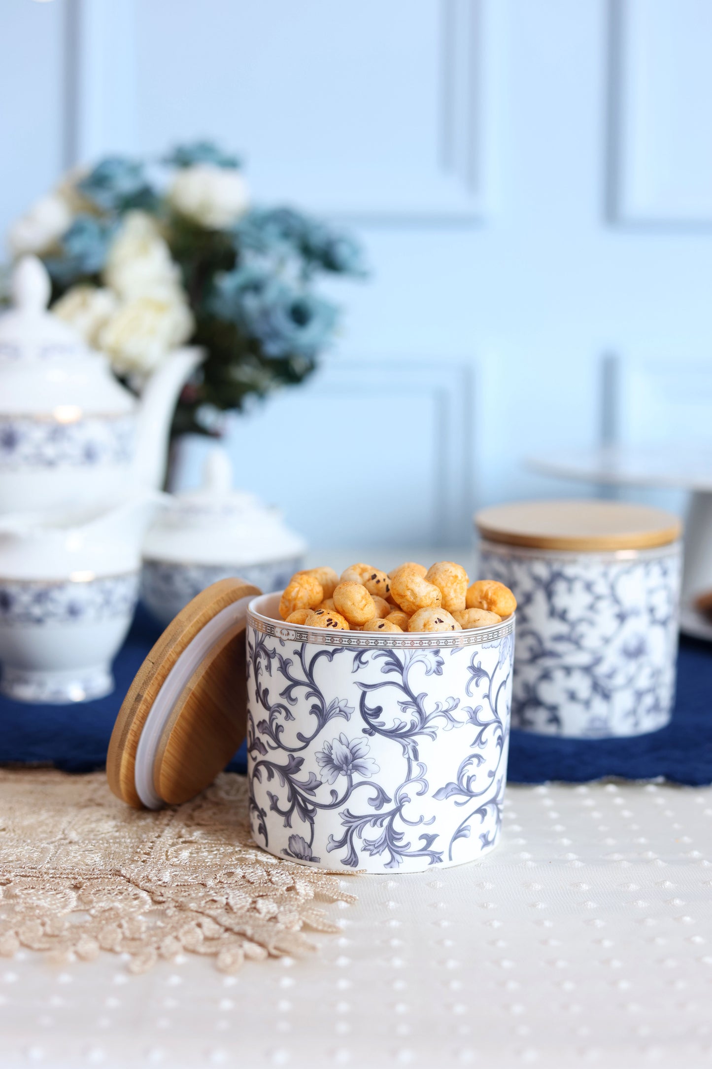 Royal Blue Canister (1 Pc)