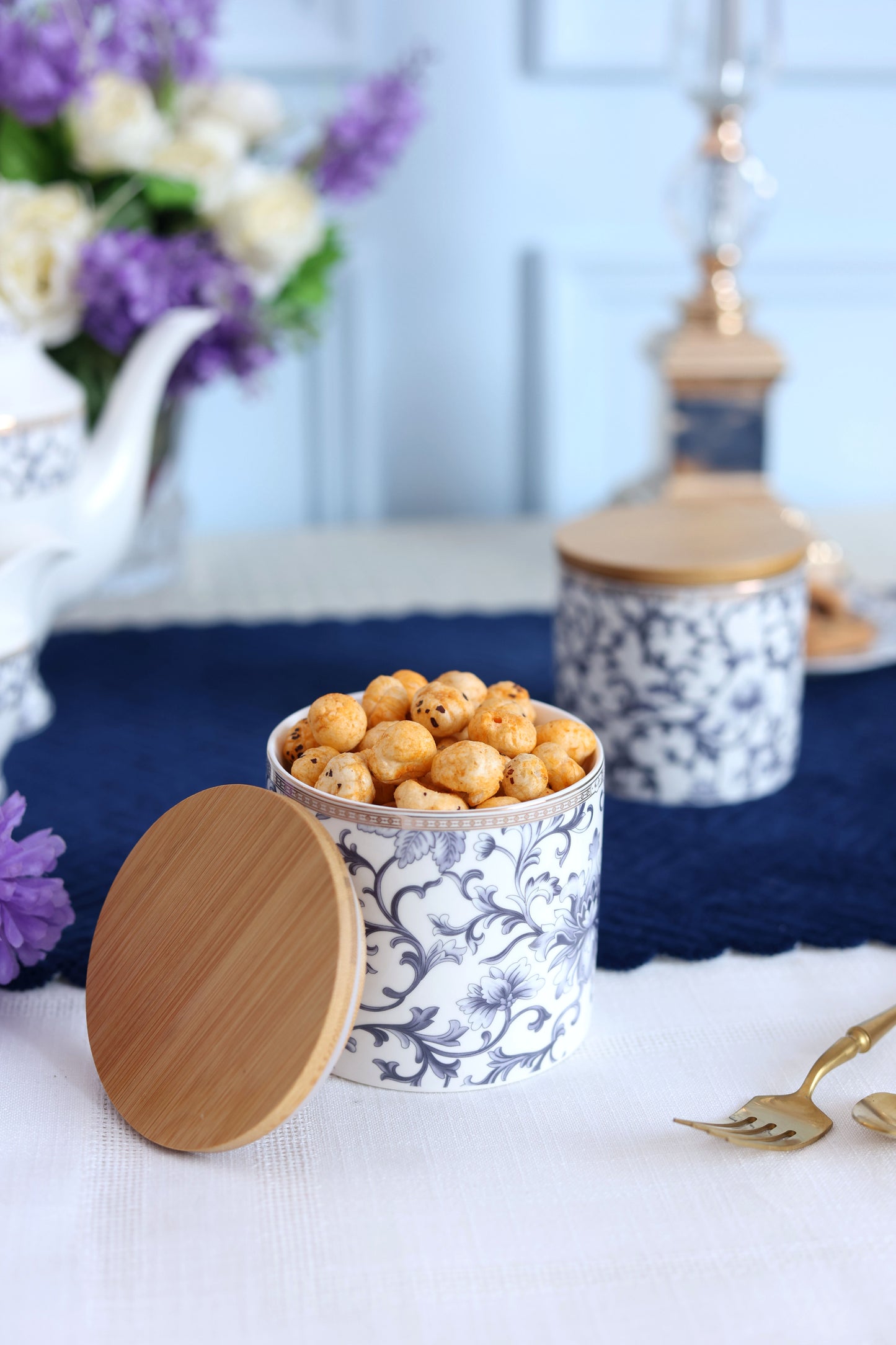 Royal Blue Canister (1 Pc)