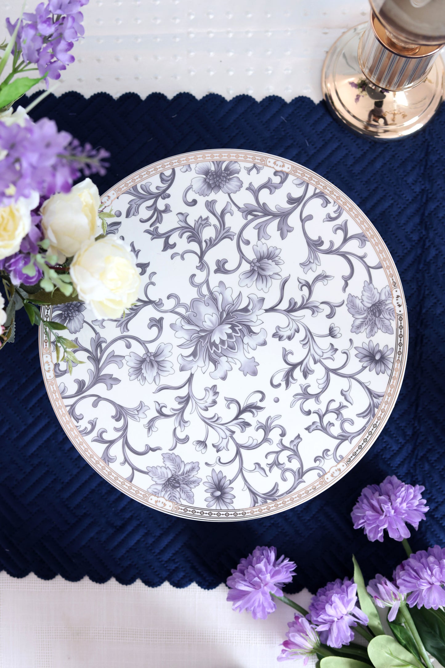 Royal Blue Cake Stand