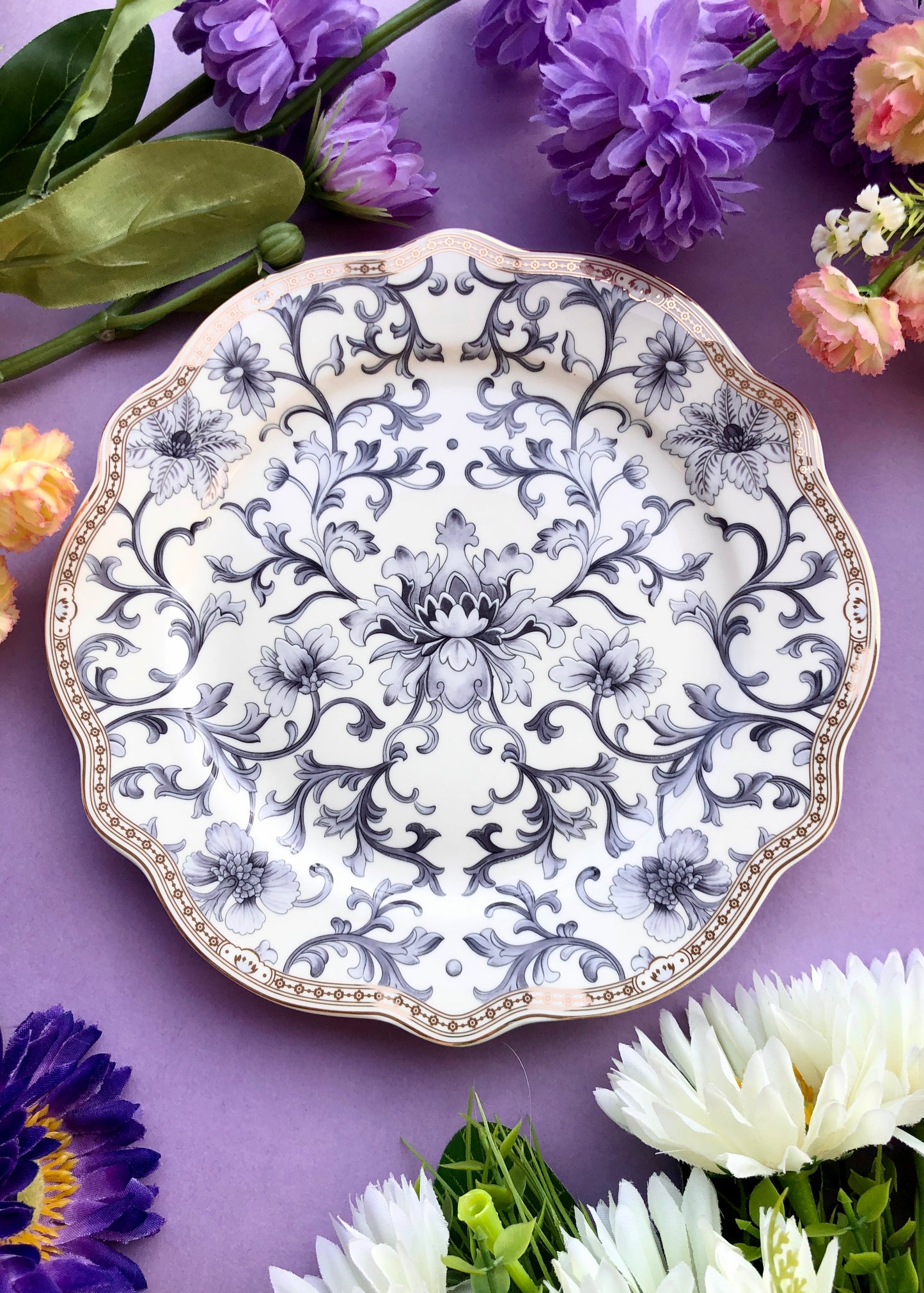 Royal Blue 36 Pcs Dinner Set - Vigneto