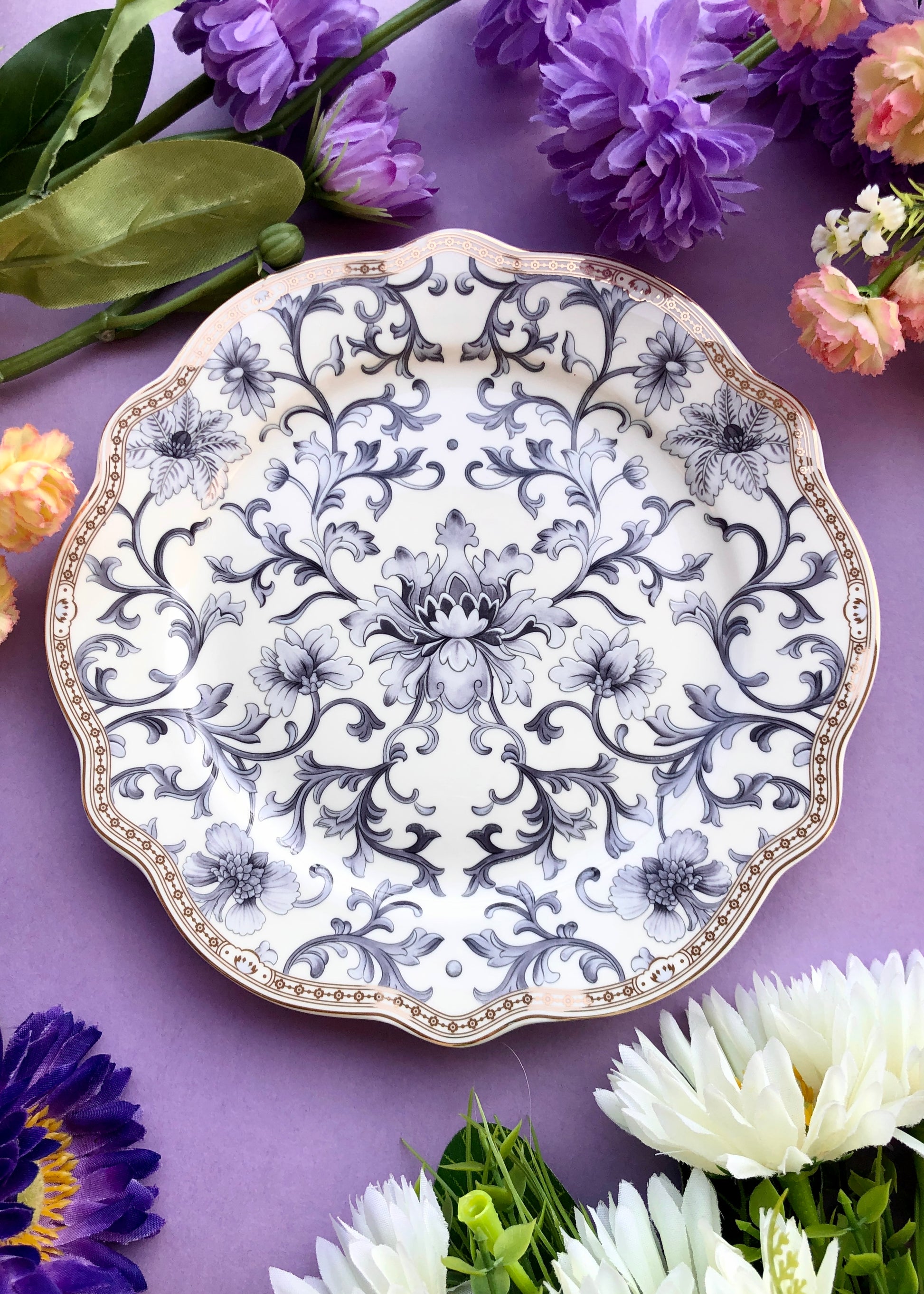 Royal Blue 36 Pcs Dinner Set - Vigneto
