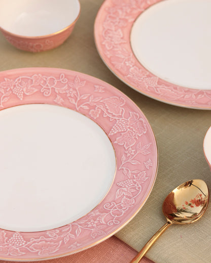 Pink Sapphire 33 Pcs Dinner Set1