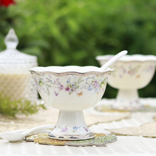 Flower Bed Dessert Cups (Set of 6) - Vigneto