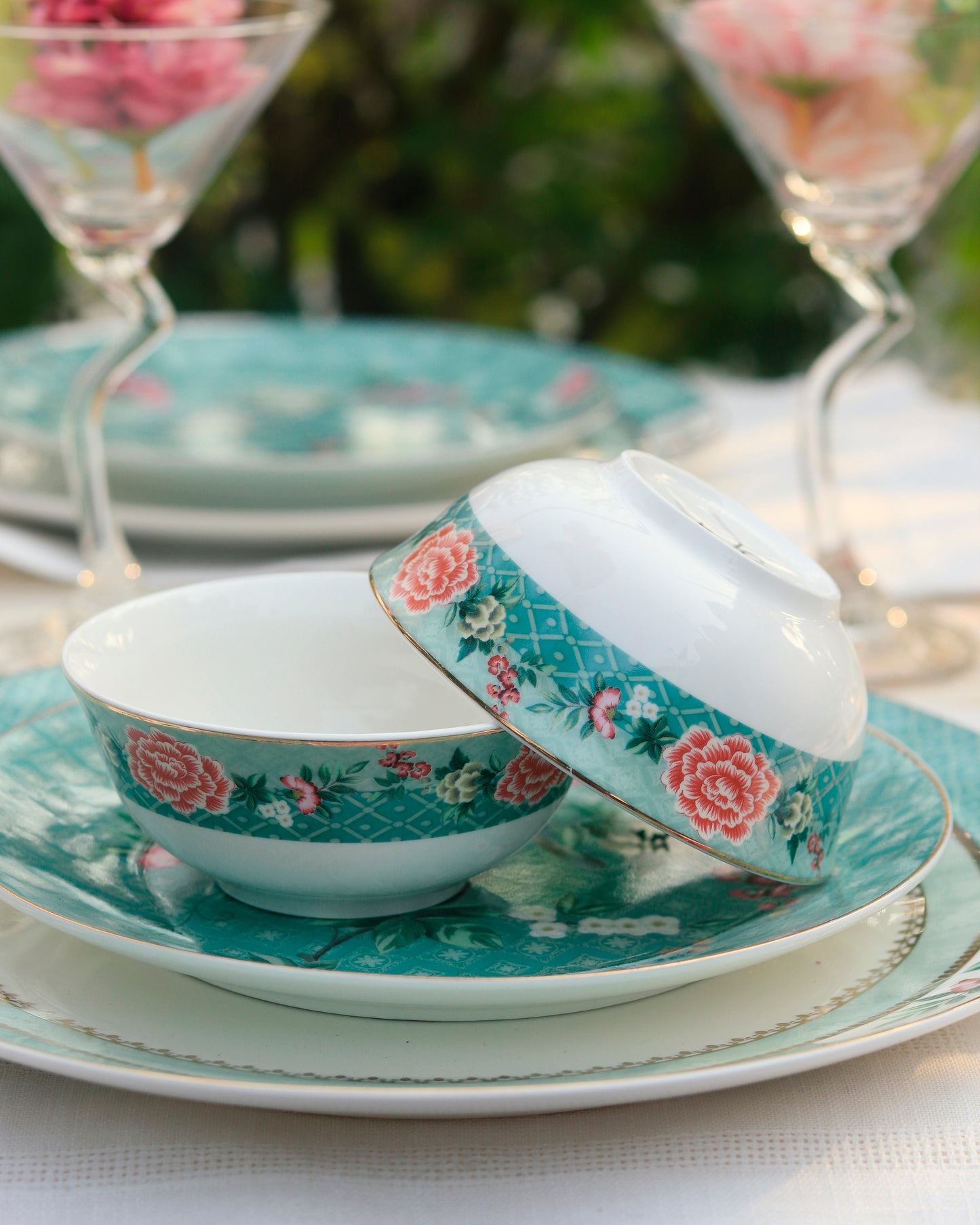 Jade Blossom 36 Pcs Dinner Set