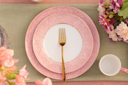 Pink Sapphire 33 Pcs Dinner Set - Vigneto