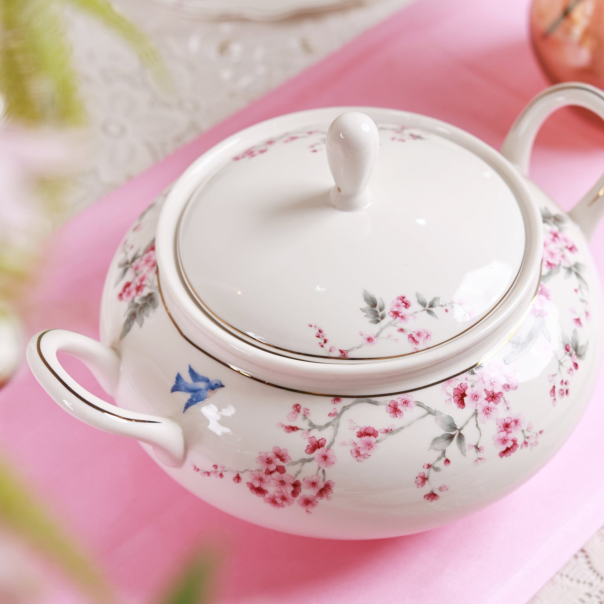 Orchid Bliss 51 Pcs Dinner Set - Vigneto