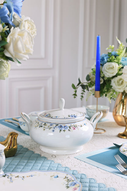 Yorkshire Bloom 59 Pcs Dinner Set