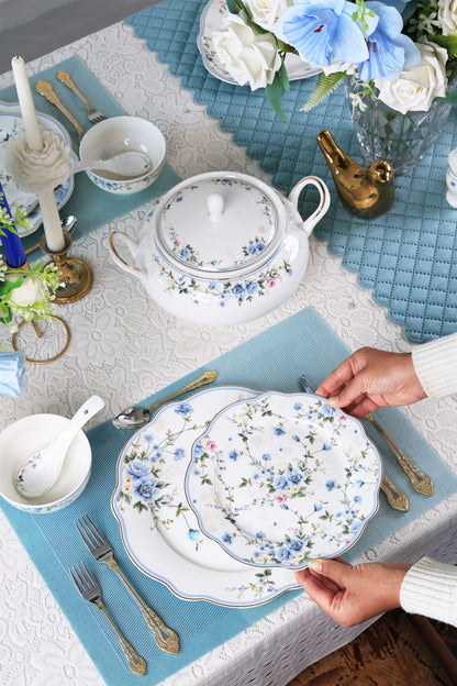 Yorkshire Bloom 59 Pcs Dinner Set