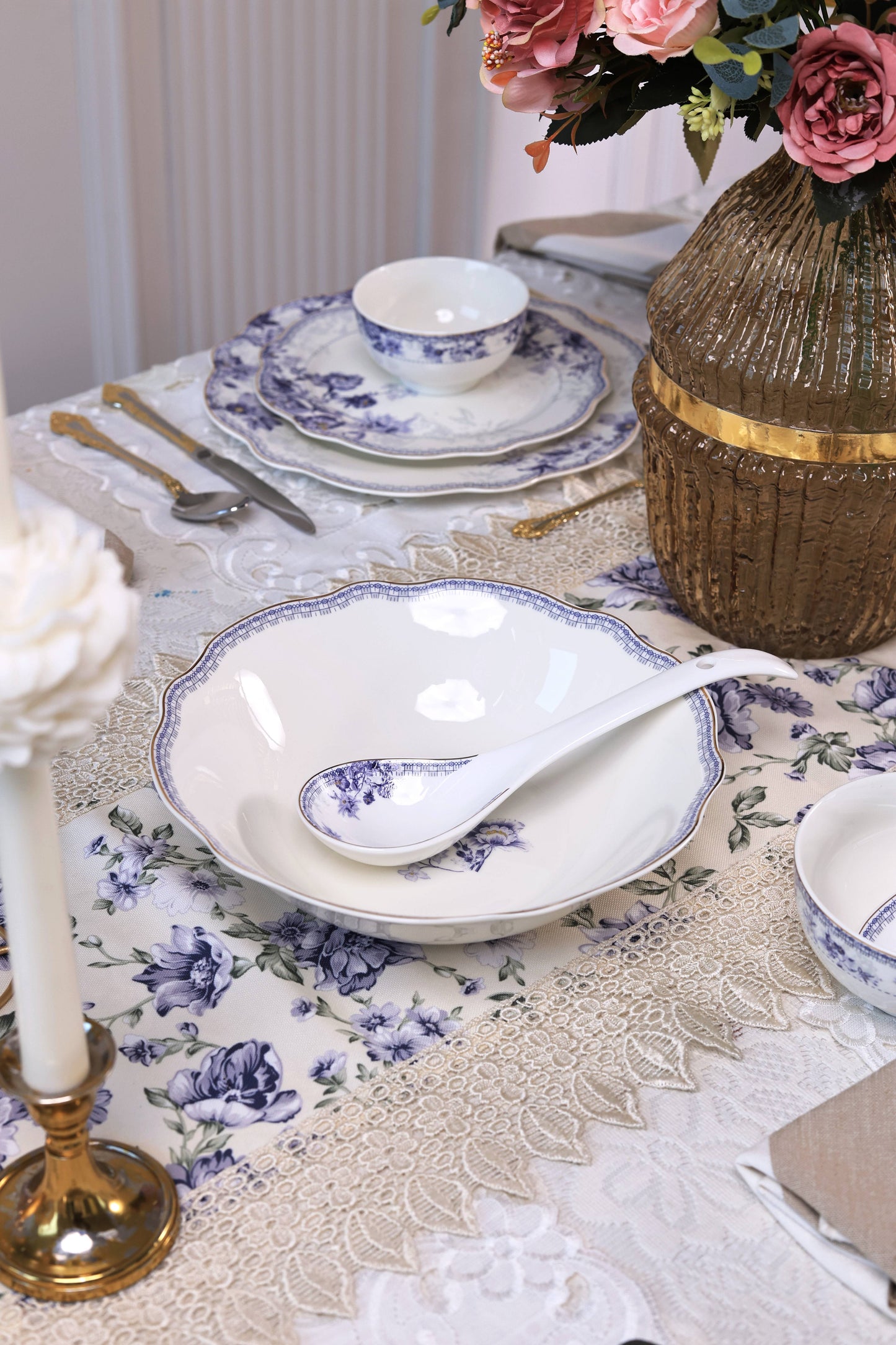 Jardin de Jouy 42 Pcs Dinner Set