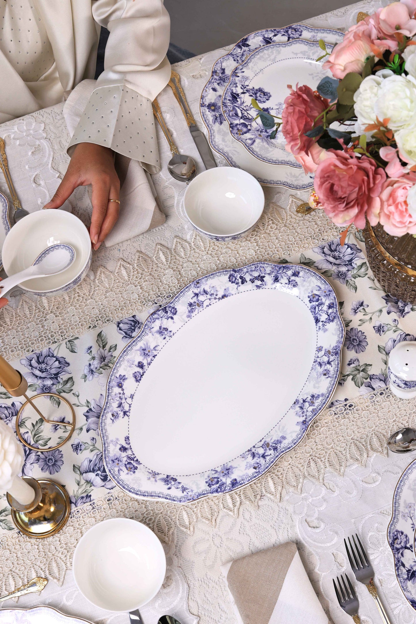 Jardin de Jouy 42 Pcs Dinner Set