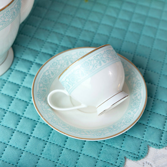 Tiffany Muse Cup and Saucer Set (6 Cups and 6 Saucers)