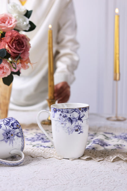 Jardin de Jouy Coffee Mugs (Set of 2, 300 ML) - Vigneto