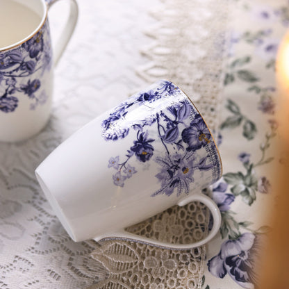 Jardin de Jouy Coffee Mugs (Set of 2, 300 ML) - Vigneto